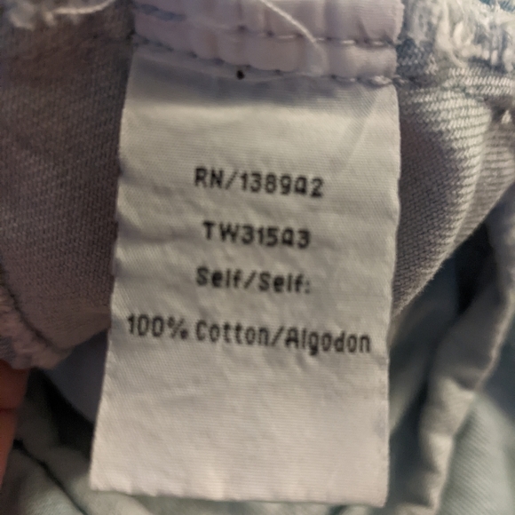 Twelve by OnTwelfth Denim Crop Top Size Medium - Picture 8 of 8